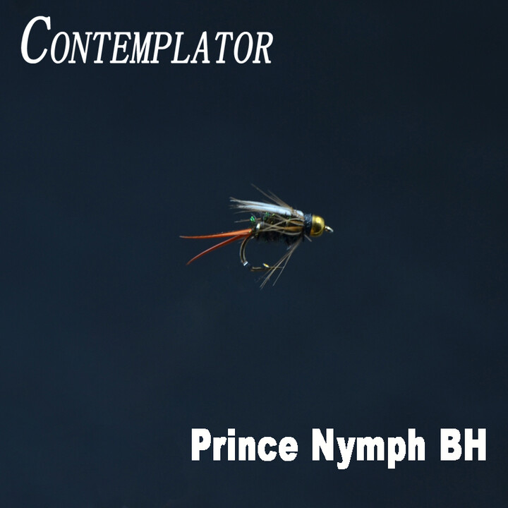 CONTEMPLATOR 5pcs/pack Bead Head Prince imitating stonefly caddis mayfly well-loved nymph pattern 14# sink quickly fly fishing trout wet fly