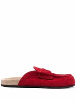 Thumbnail for your product : college Slip-On Suede Mules