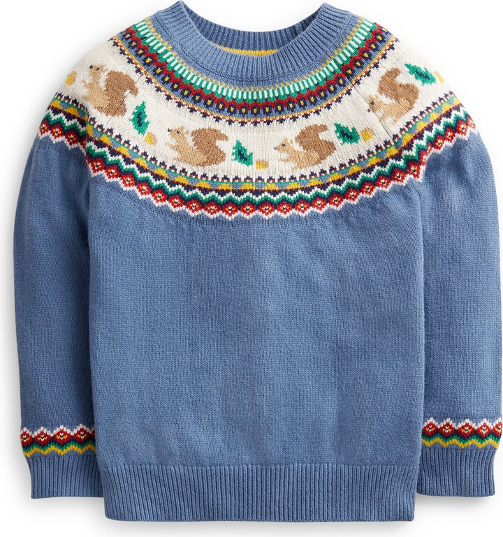 Girls Fair Isle Sweater | Shop The Largest Collection | ShopStyle