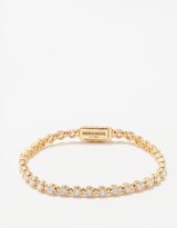 HOORSENBUHS Infinite diamond & 18kt gold bracelet