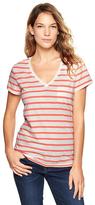 Thumbnail for your product : Gap Essential stripe pocket V-neck tee