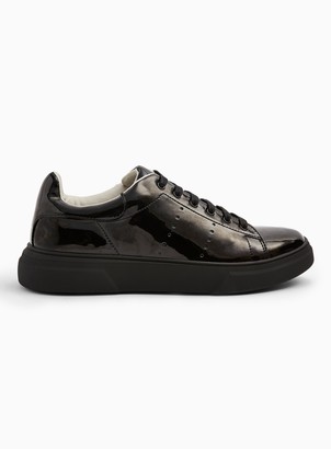 Mens Black Patent Trainers - Up to 50% off at ShopStyle UK