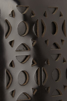 Thumbnail for your product : Alaia Vienna laser-cut leather pouch
