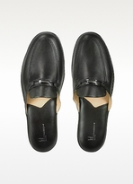 Thumbnail for your product : Moreschi Antonio - Black Nappa Leather Classic Slippers