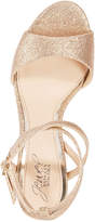 Thumbnail for your product : Badgley Mischka Ambrosia Glittered Wedge Evening Sandals