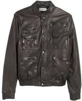Thumbnail for your product : Vince Men's Lambskin Leather Bomber