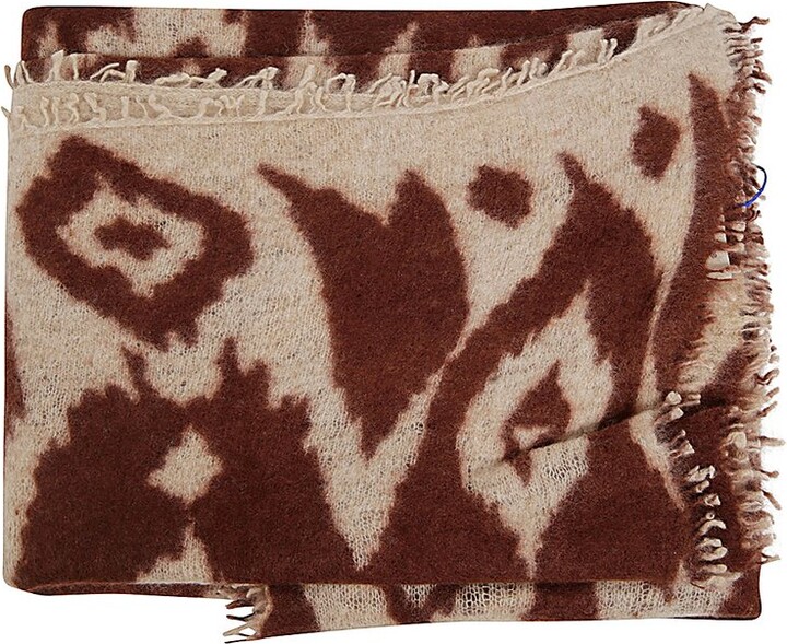 Mirror In The Sky Patterned Wrap Scarf