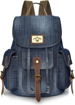 Denim Backpack | Shop the world's largest collection of fashion | ShopStyle  UK