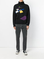 Thumbnail for your product : Gosha Rubchinskiy high neck jumper with print