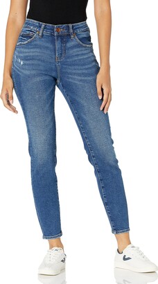 Jag Jeans Women's Petite Cecilia Mid Rise Skinny Jeans