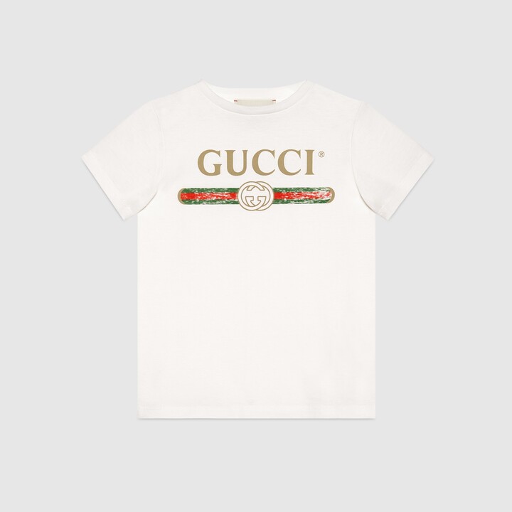 Gucci Children's cotton T-shirt with logo