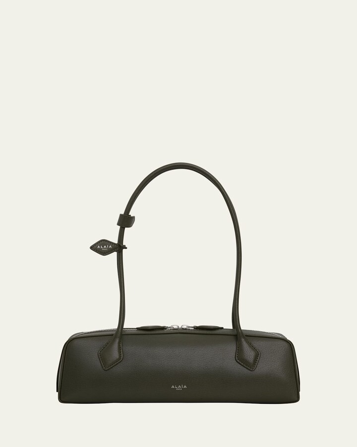 Alaia Le Teckel Medium Shoulder Bag in Goatskin