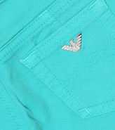 Thumbnail for your product : Emporio Armani Kids Cotton twill shorts