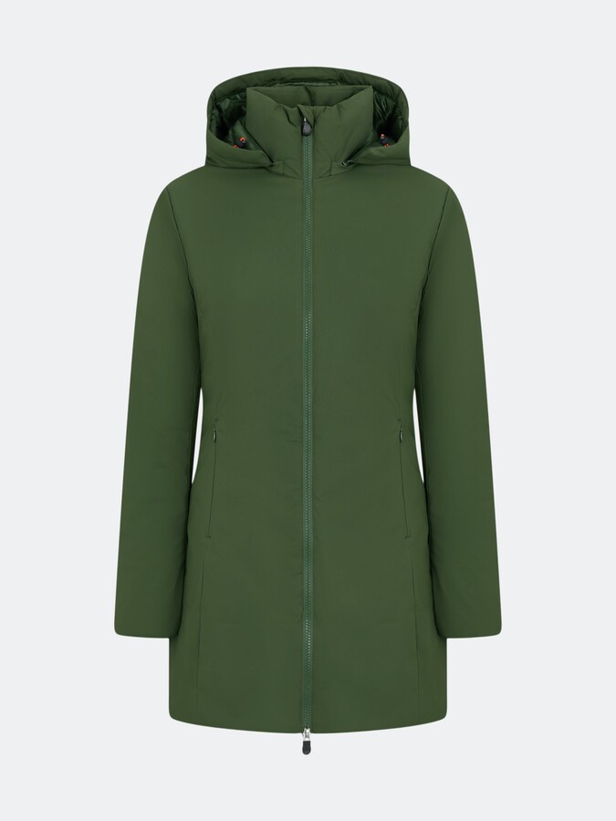 ladies long waterproof coats with hood