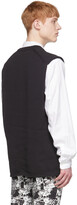Thumbnail for your product : Comme des Garçons Homme Plus Black Polyester Vest