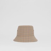 Thumbnail for your product : Burberry Check Technica Cotton Bucket Hat