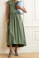 Thumbnail for your product : Tibi Organic Cotton-poplin Midi Dress