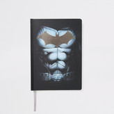 Thumbnail for your product : River Island Boys Batman black notebook
