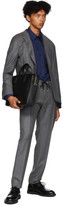 Thumbnail for your product : HUGO BOSS Grey Pinstripe Nold Blazer