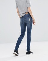Thumbnail for your product : Cheap Monday Second Skin Carbon Torn Jeans