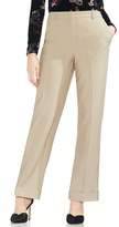 Thumbnail for your product : Vince Camuto Cuff Wide Leg Stretch Crepe Pants