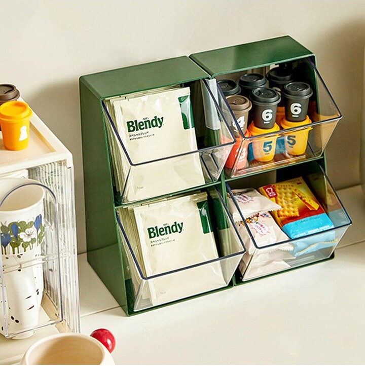 Living and Home Desktop Tea Bag Coffee Pod Storage Organizer - ShopStyle