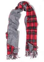 Thumbnail for your product : Ever New Ever New Jena Red Tartan Reversible Blanket Scarf
