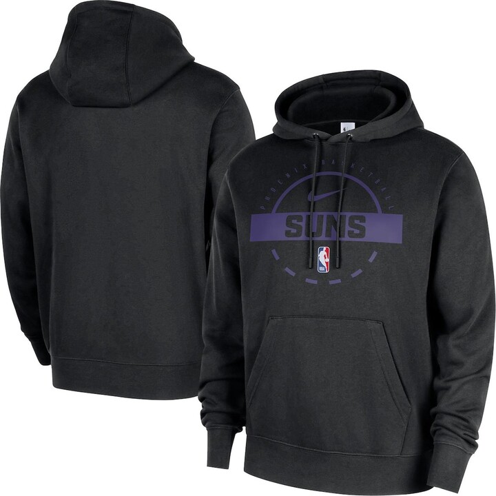 Nike Men's Black Phoenix Suns 2025/26 Authentic Practice Club Pullover Hoodie