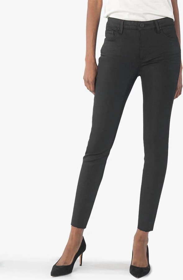 Connie Ankle Skinny Black Jeans
