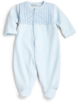 Thumbnail for your product : Kissy Kissy Infant's Crochet & Velour Footie