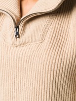 Thumbnail for your product : Tela Ribbed-Knit Stand-Up-Collar Jumper