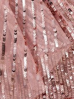 Thumbnail for your product : Aidan Mattox Embellished Flutter-Sleeve Gown