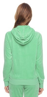 Juicy Couture Outlet - J BLING RELAXED VELOUR JACKET
