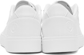 Thumbnail for your product : adidas White Vegan Leather PrimeGreen Sleek Sneakers