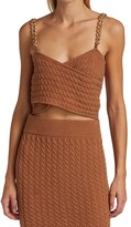 Thumbnail for your product : AMUR Gayla Knit Crop Top