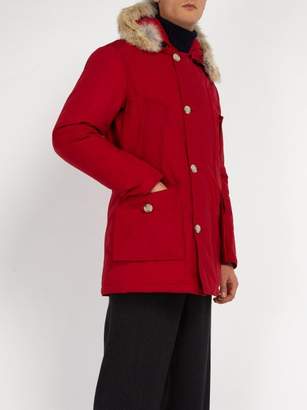 Woolrich Arctic Down Filled Hooded Parka - Mens - Red