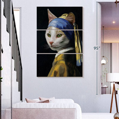 Trinx Ketti Girl With A Pearl Earring Inspired Cat