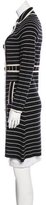 Thumbnail for your product : Tory Burch Striped Wool Coat
