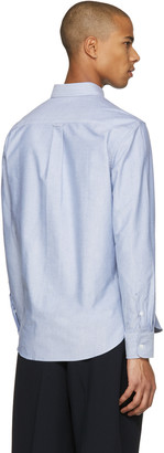 MAISON KITSUNÉ Blue Fox Patch Shirt