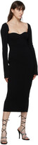 Thumbnail for your product : KHAITE Black Beth Dress