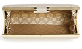 Thumbnail for your product : Ivanka Trump Faux Leather Minaudiere Clutch