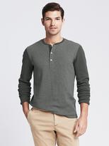 Thumbnail for your product : Banana Republic Colorblock Waffle-Knit Henley