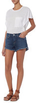 Thumbnail for your product : L'Agence Zoe Perfect Blue Shorts