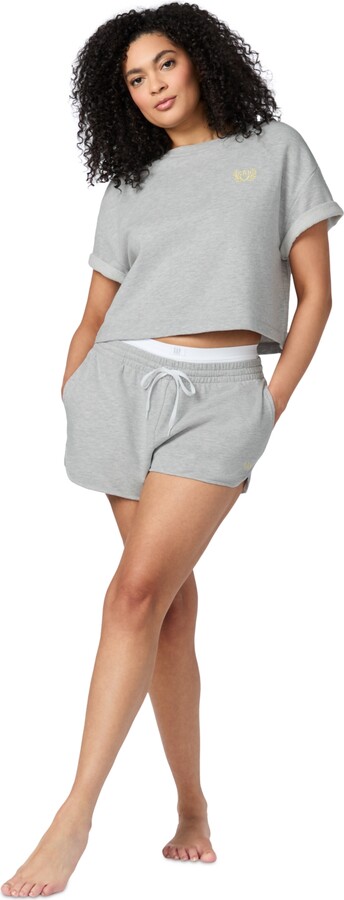 Gap Women's Short-Sleeve French Terry Pajama Set