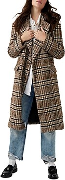 Free People Adore You Plaid Coat