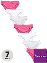Thumbnail for your product : Very Girls 7 Pack Knickers - Multi