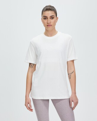 Puma Women's White Short Sleeve T-Shirts - Her Tee