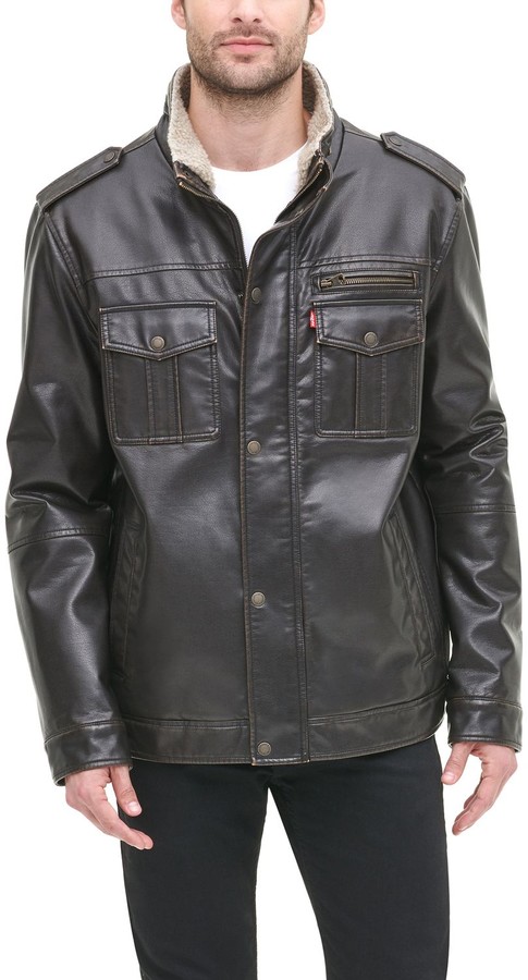 kohl's levi's faux leather jacket