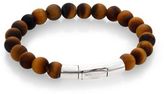 Thumbnail for your product : Tateossian Tiger's Eye Beaded Bracelet