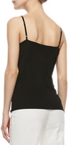 Thumbnail for your product : Lafayette 148 New York V-Neck Jersey Tank Top